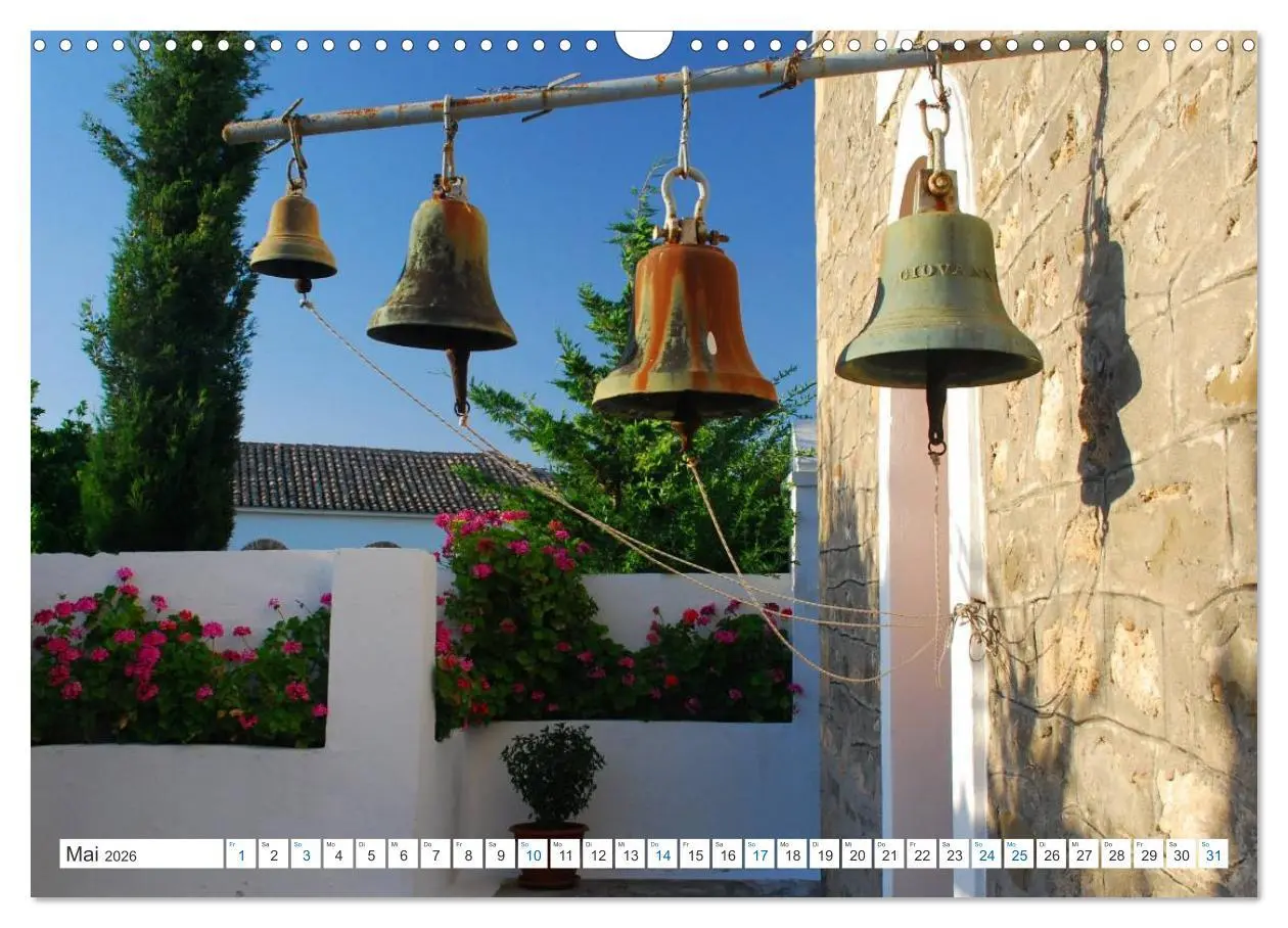 Bild: 9783457982785 | Peloponnes - Der Süden (Wandkalender 2026 DIN A3 quer), CALVENDO...