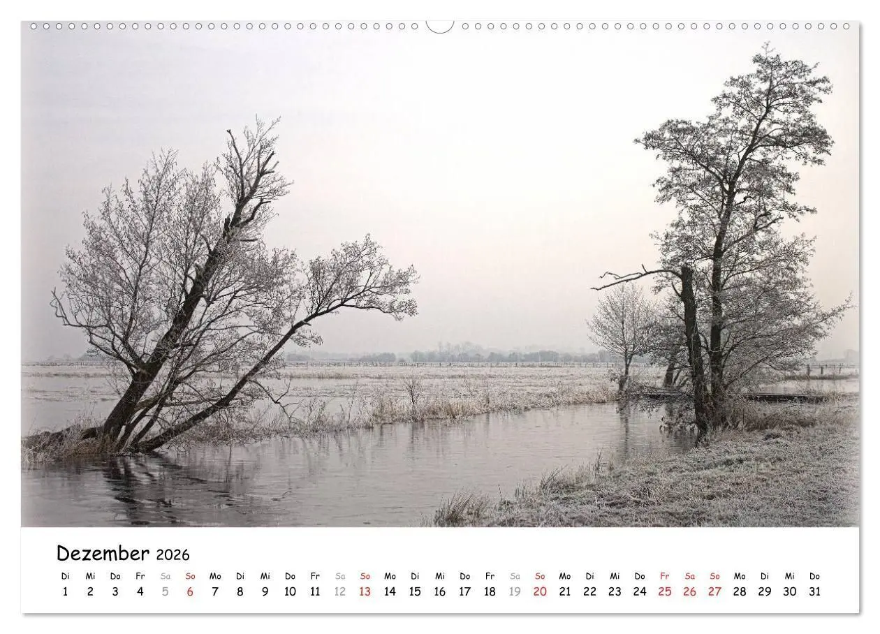 Bild: 9783516072785 | Unterwegs im Teufelsmoor (Wandkalender 2026 DIN A2 quer), CALVENDO...