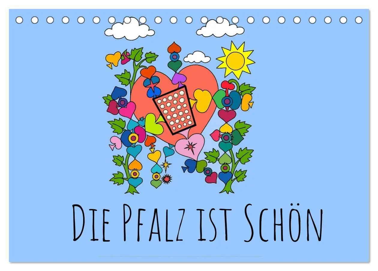 Cover: 9783516692785 | Die Pfalz ist das Beste (Tischkalender 2026 DIN A5 quer), CALVENDO...