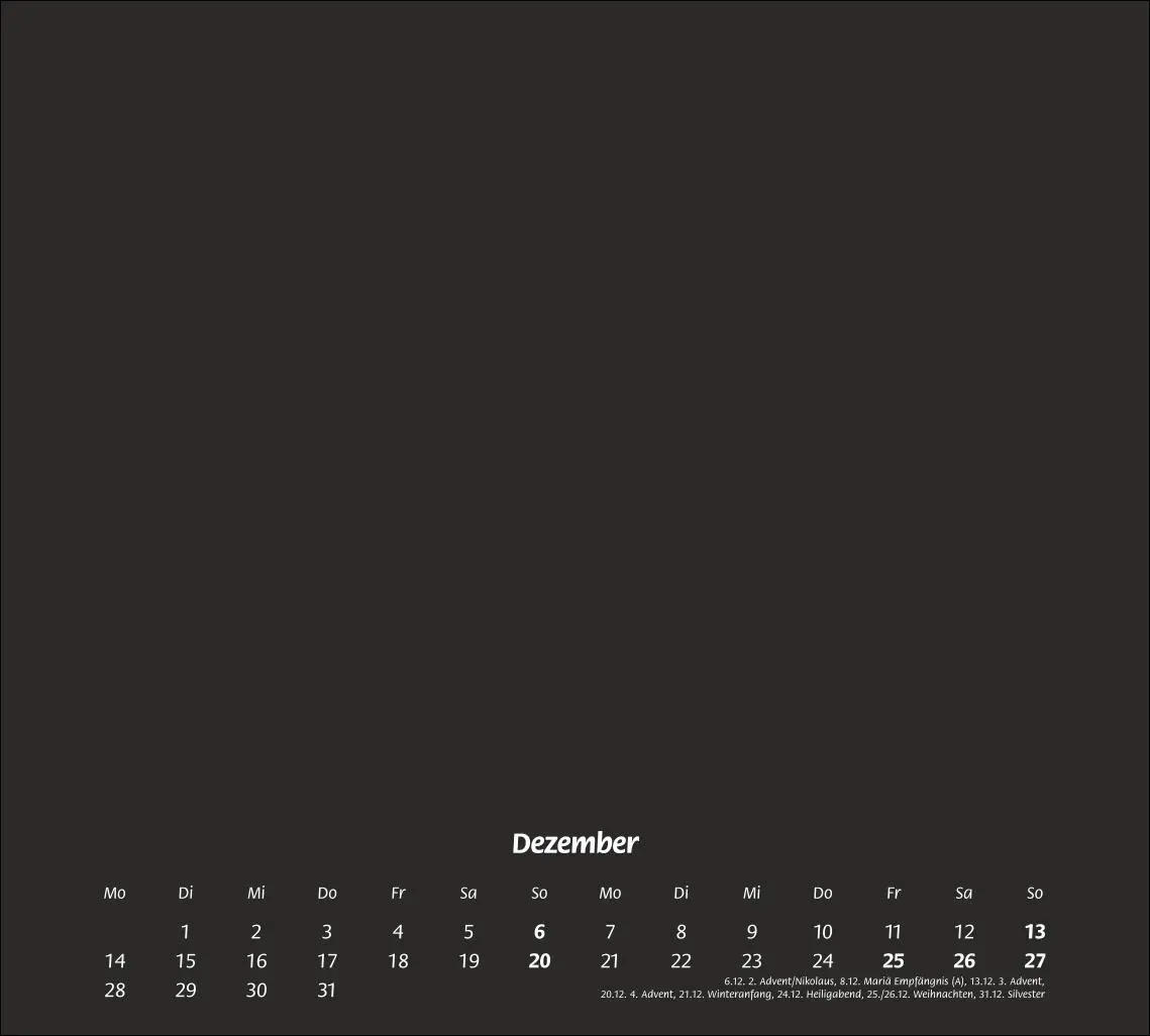 Bild: 9783756412785 | times&amp;more Bastelkalender schwarz 2026 | Heye | Kalender | 14 S.