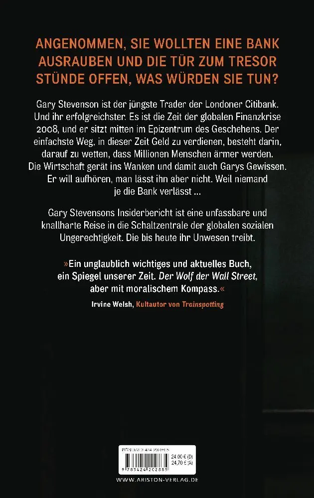 Bild: 9783424202885 | Das Milliardenspiel | Gary Stevenson | Buch | 400 S. | Deutsch | 2024