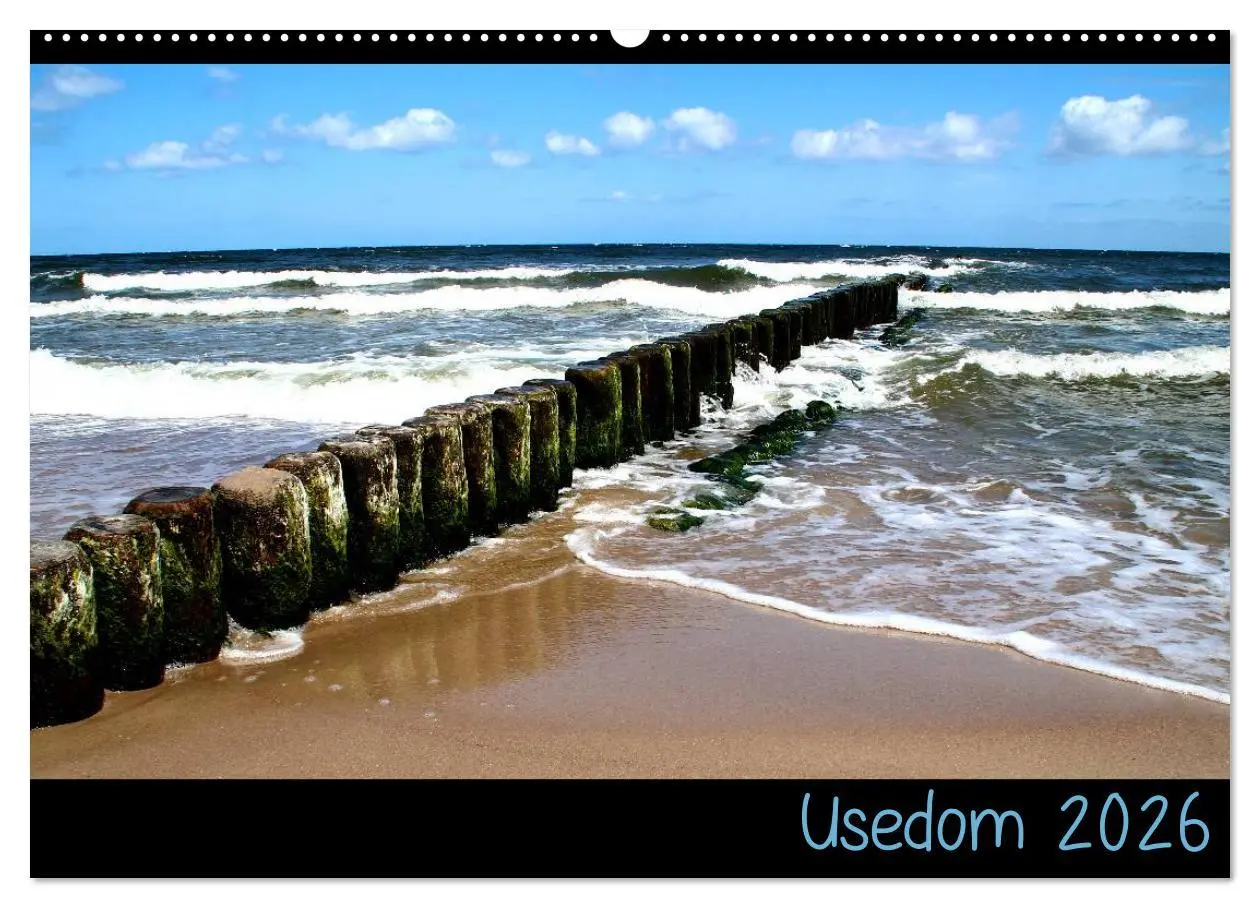 Cover: 9783516202885 | Usedom 2026 (Wandkalender 2026 DIN A2 quer), CALVENDO Monatskalender