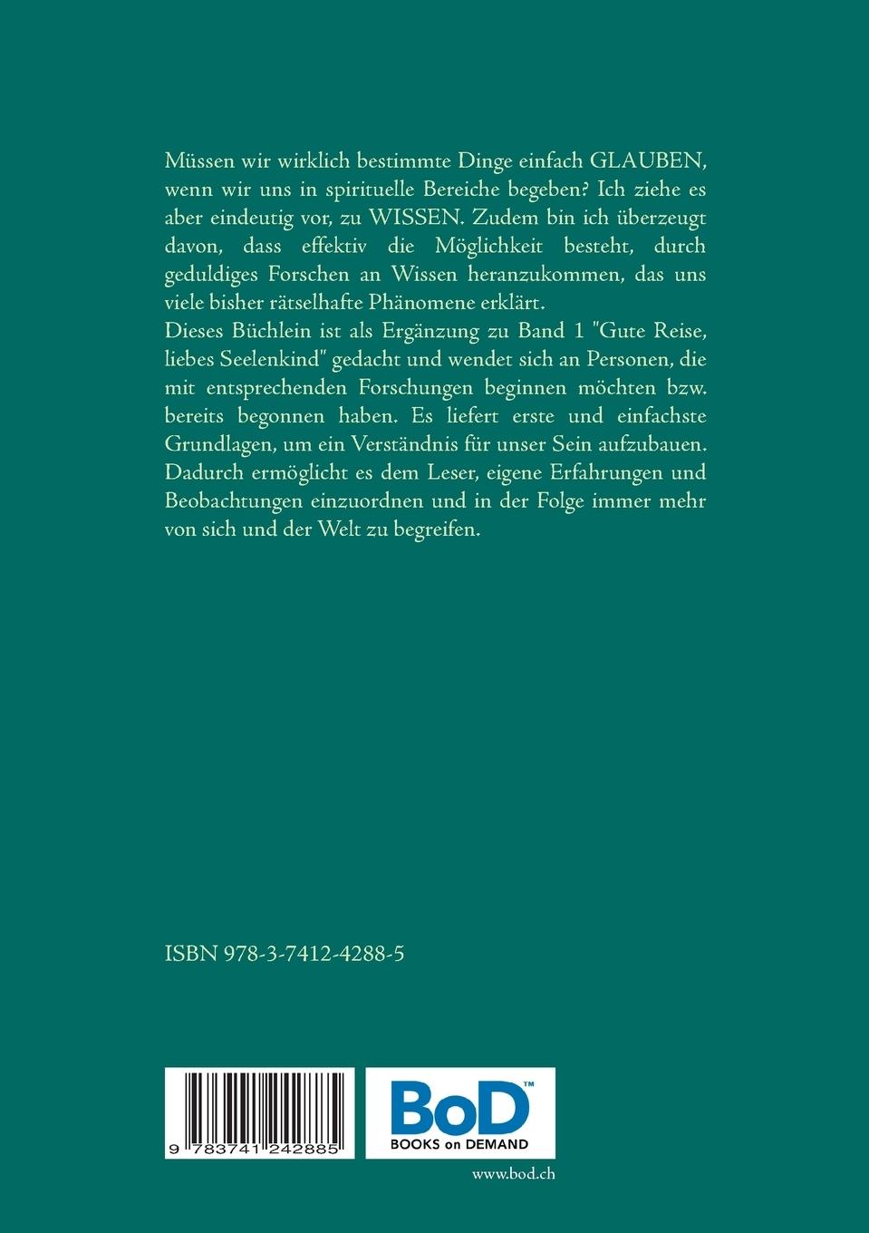 Rückseite: 9783741242885 | Lerne verstehen, liebes Seelenkind | Susanna Sarasin | Taschenbuch