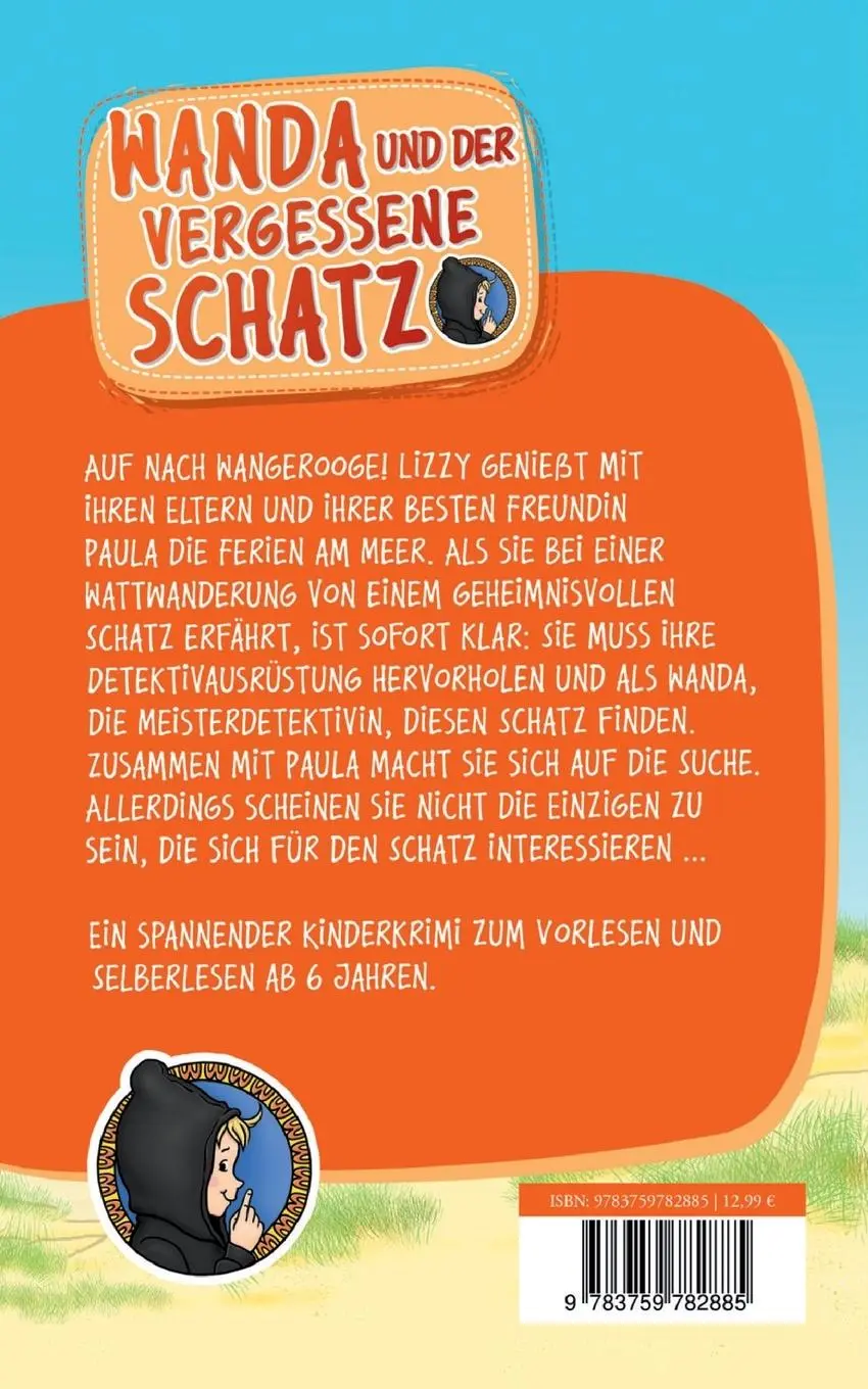 Rückseite: 9783759782885 | Wanda und der vergessene Schatz | J. F. Kreigenfeld | Taschenbuch