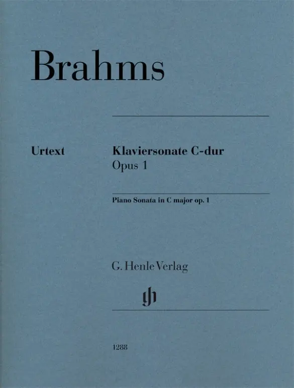 Cover: 9790201812885 | Johannes Brahms - Klaviersonate C-dur op. 1 | Katrin Eich | Buch