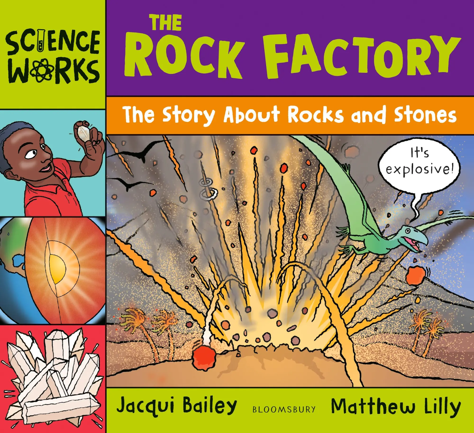 Cover: 9781801992985 | The Rock Factory | The Story about Rocks and Stones | Jacqui Bailey