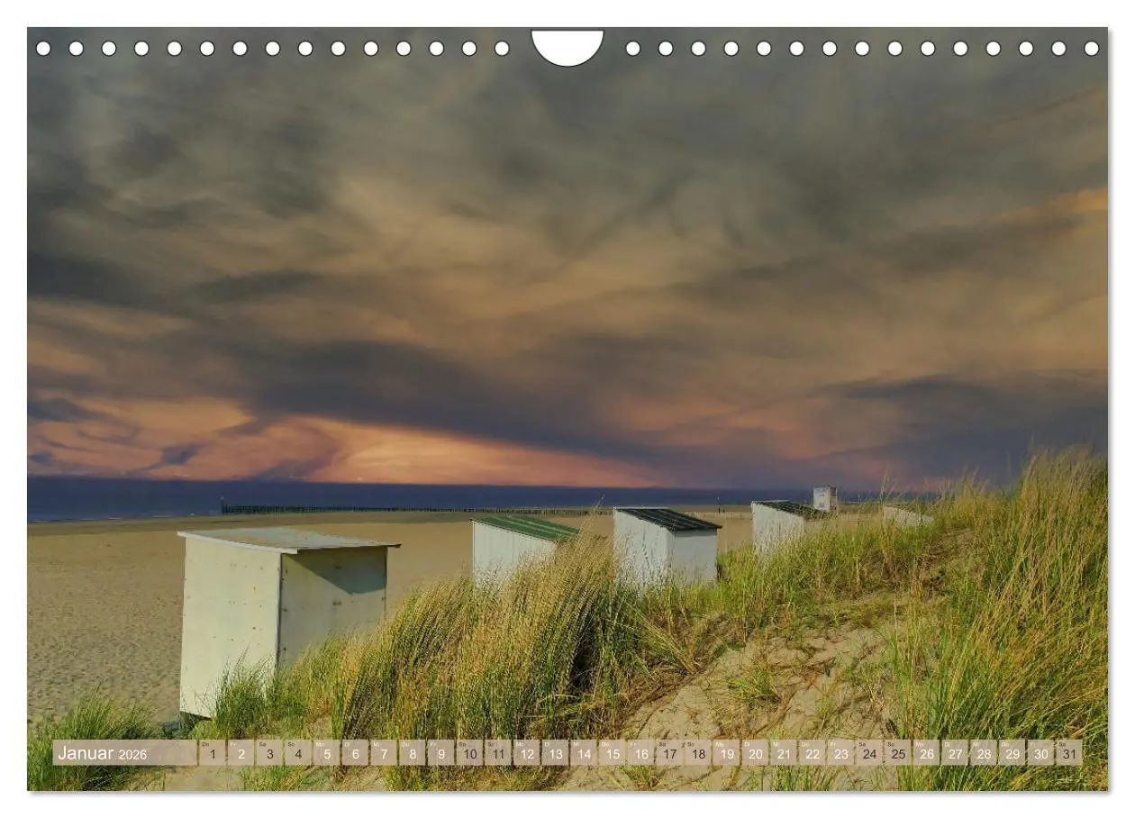 Bild: 9783457272985 | Zeeland - Wasser, Sand und Meer (Wandkalender 2026 DIN A4 quer),...