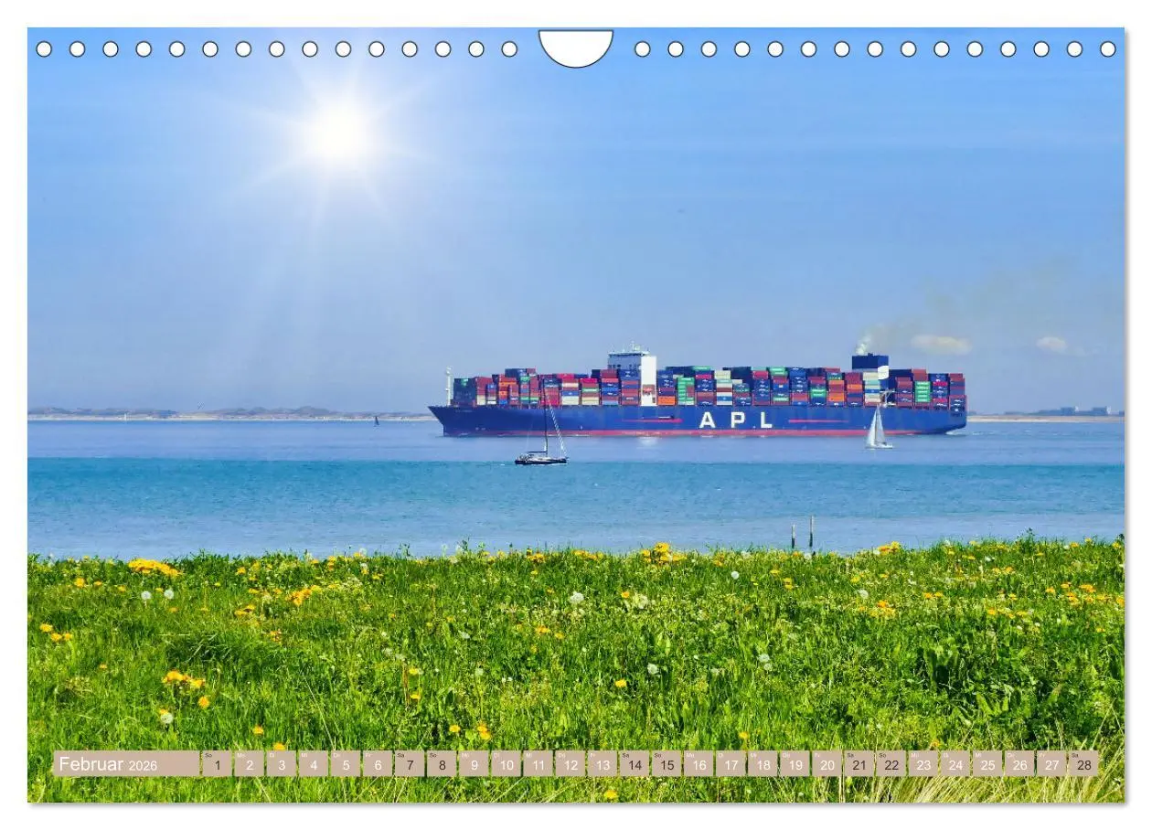 Bild: 9783457272985 | Zeeland - Wasser, Sand und Meer (Wandkalender 2026 DIN A4 quer),...