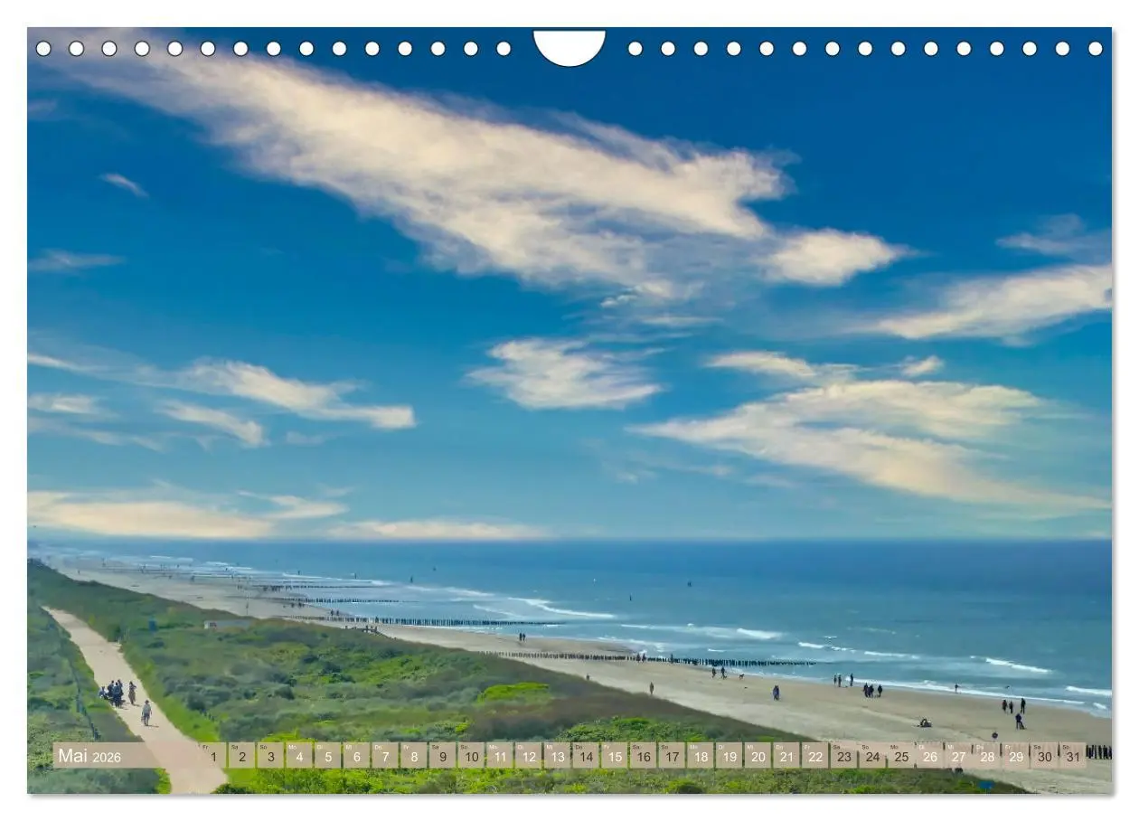 Bild: 9783457272985 | Zeeland - Wasser, Sand und Meer (Wandkalender 2026 DIN A4 quer),...