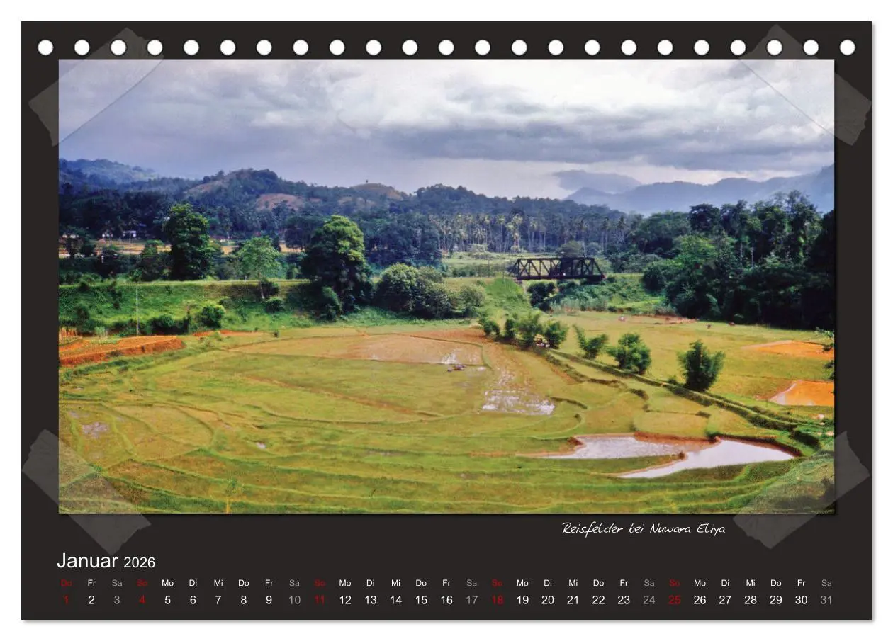 Bild: 9783457652985 | Sri Lanka anno 1986 (Tischkalender 2026 DIN A5 quer), CALVENDO...