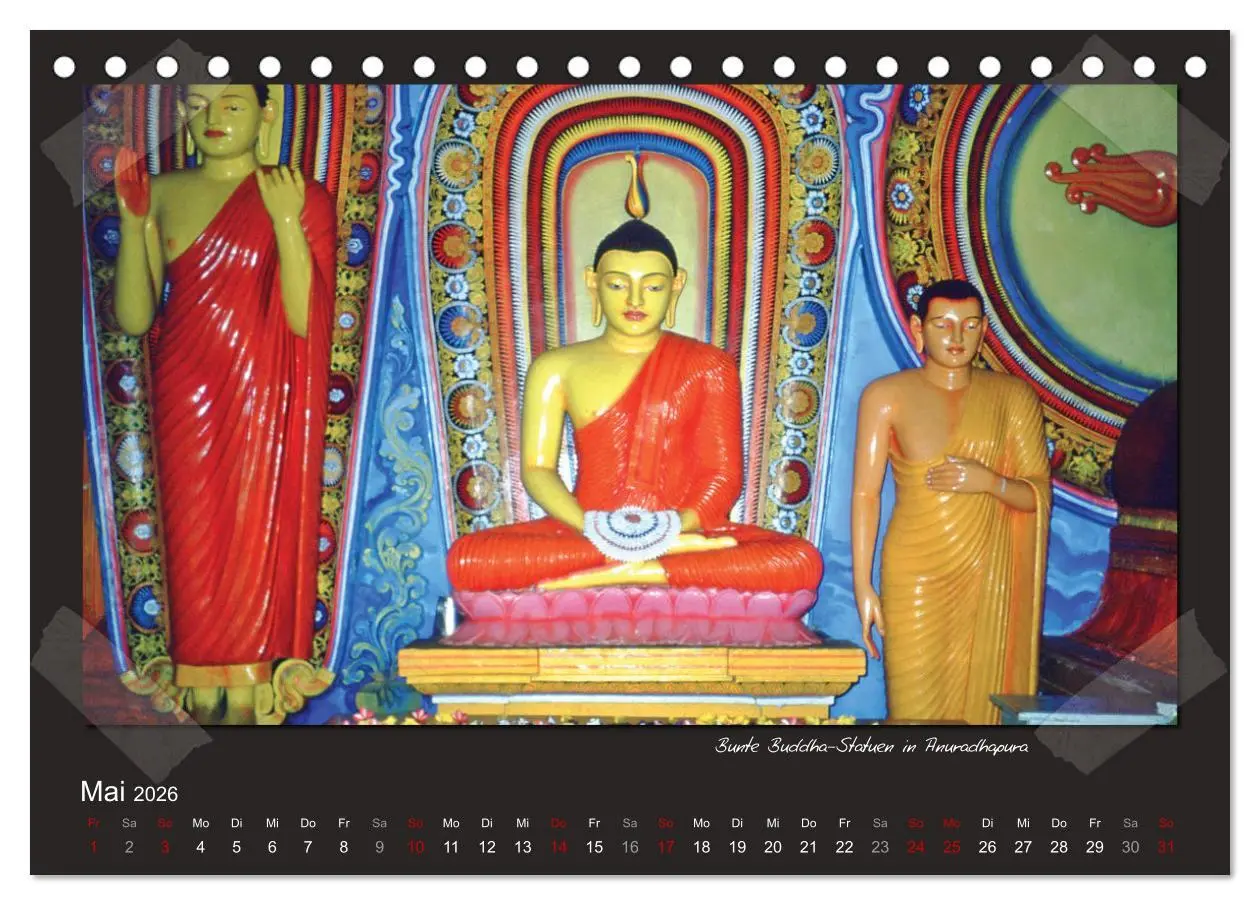 Bild: 9783457652985 | Sri Lanka anno 1986 (Tischkalender 2026 DIN A5 quer), CALVENDO...