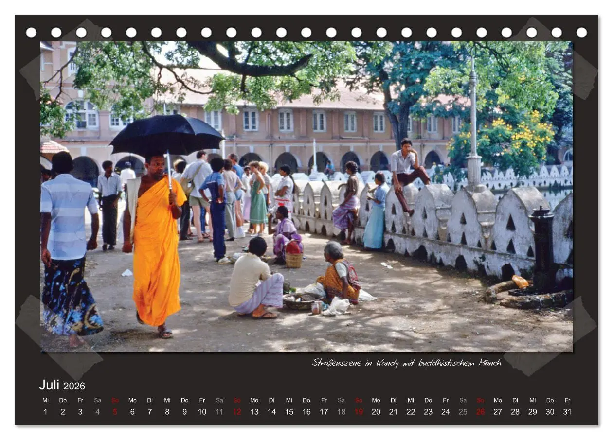 Bild: 9783457652985 | Sri Lanka anno 1986 (Tischkalender 2026 DIN A5 quer), CALVENDO...