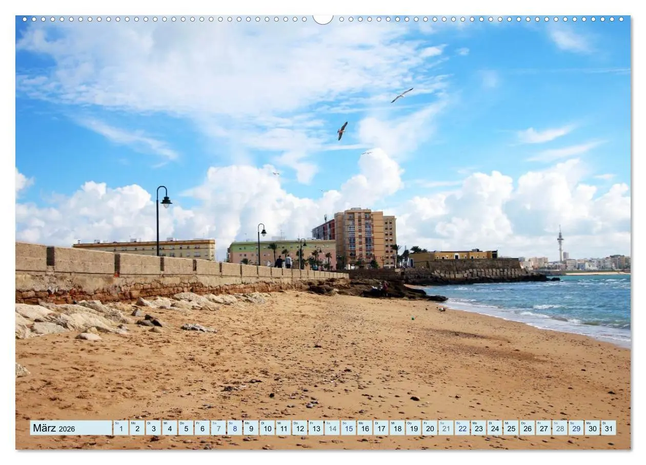 Bild: 9783457962985 | Cádiz - Europas älteste Stadt (Wandkalender 2026 DIN A2 quer),...