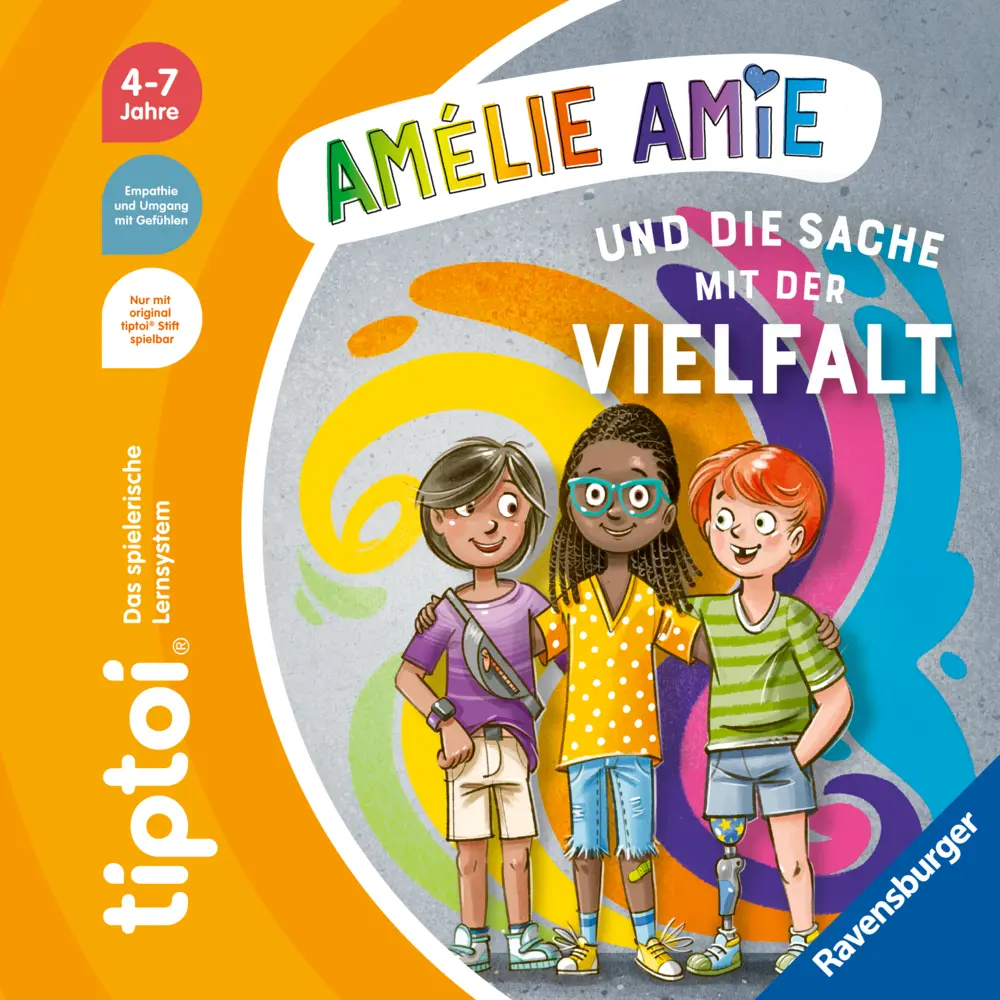 Cover: 9783473492985 | tiptoi® Bildergeschichten über den Umgang mit Gefühlen - Amélie...