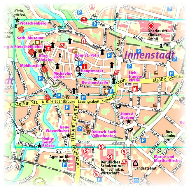 Bild: 9783961322985 | Publicpress Stadtplan Bautzen, Budysin 1:14.000 | (Land-)Karte | 2018