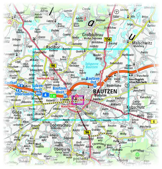 Bild: 9783961322985 | Publicpress Stadtplan Bautzen, Budysin 1:14.000 | (Land-)Karte | 2018