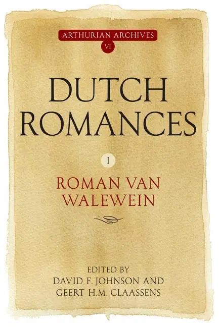 Cover: 9781843843085 | Dutch Romances I | Roman Van Walewein | David F Johnson (u. a.) | Buch