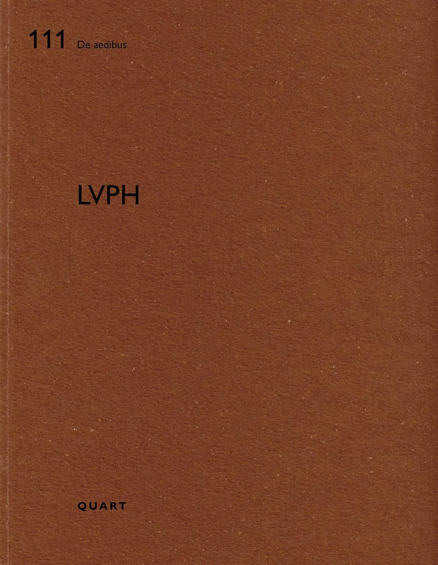 Cover: 9783037613085 | LVPH | Heinz Wirz | Taschenbuch | De aedibus | 112 S. | Deutsch | 2025