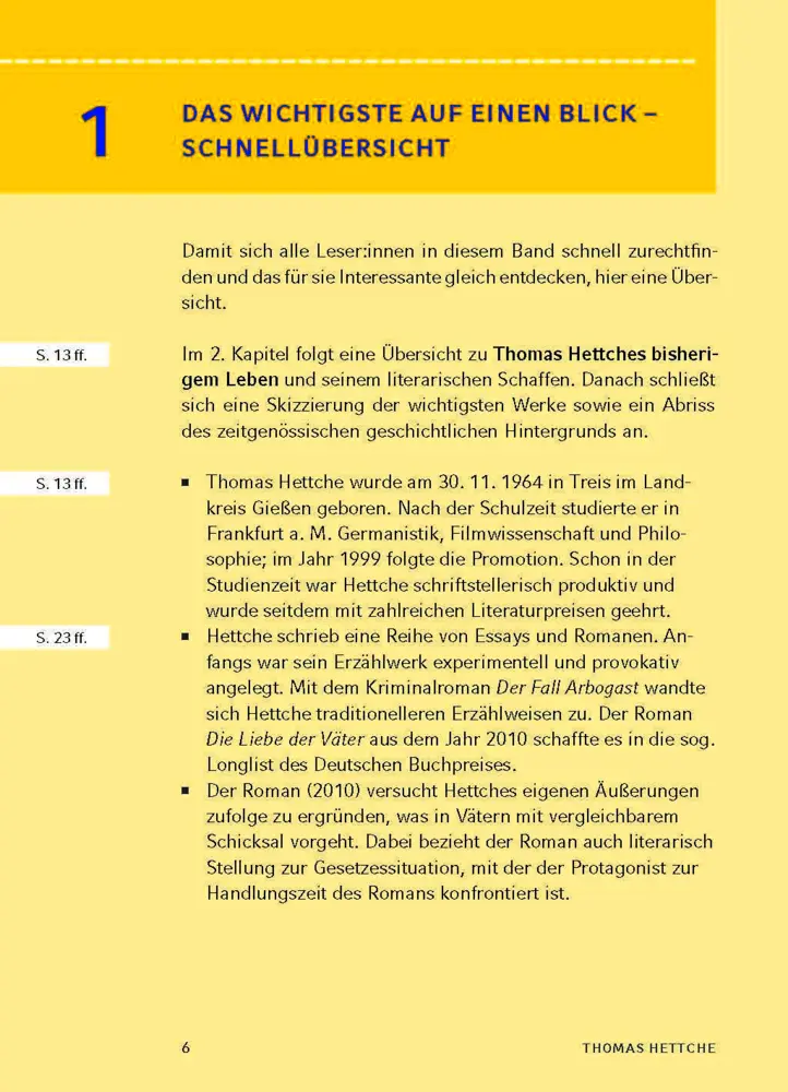 Bild: 9783129303085 | Die Liebe der Väter von Thomas Hettche | Thomas Hettche | Taschenbuch