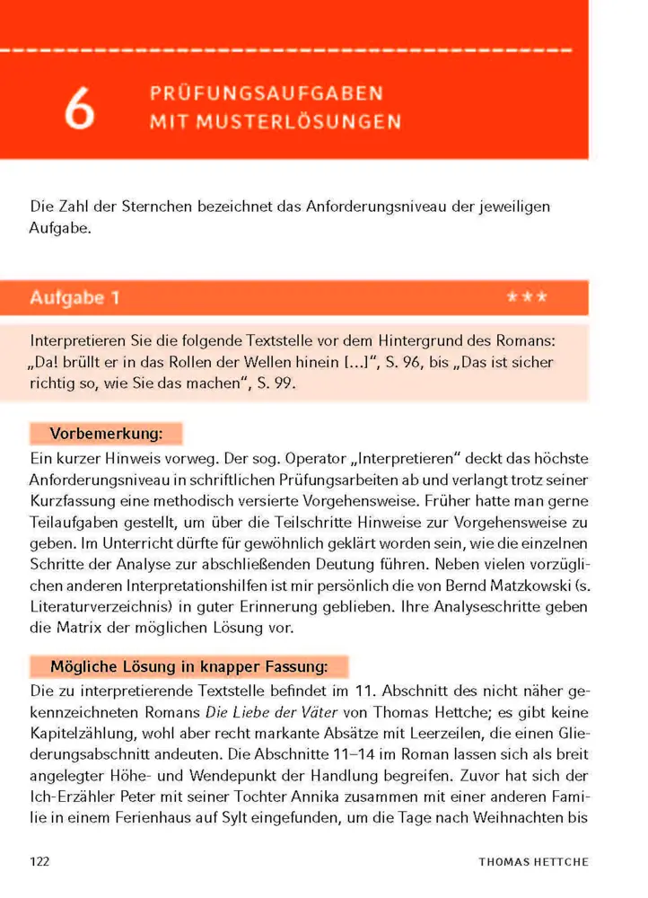 Bild: 9783129303085 | Die Liebe der Väter von Thomas Hettche | Thomas Hettche | Taschenbuch