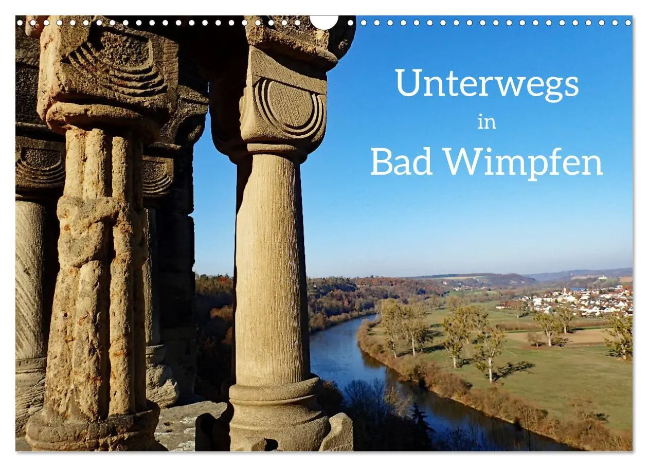 Cover: 9783457543085 | Unterwegs in Bad Wimpfen (Wandkalender 2026 DIN A3 quer), CALVENDO...