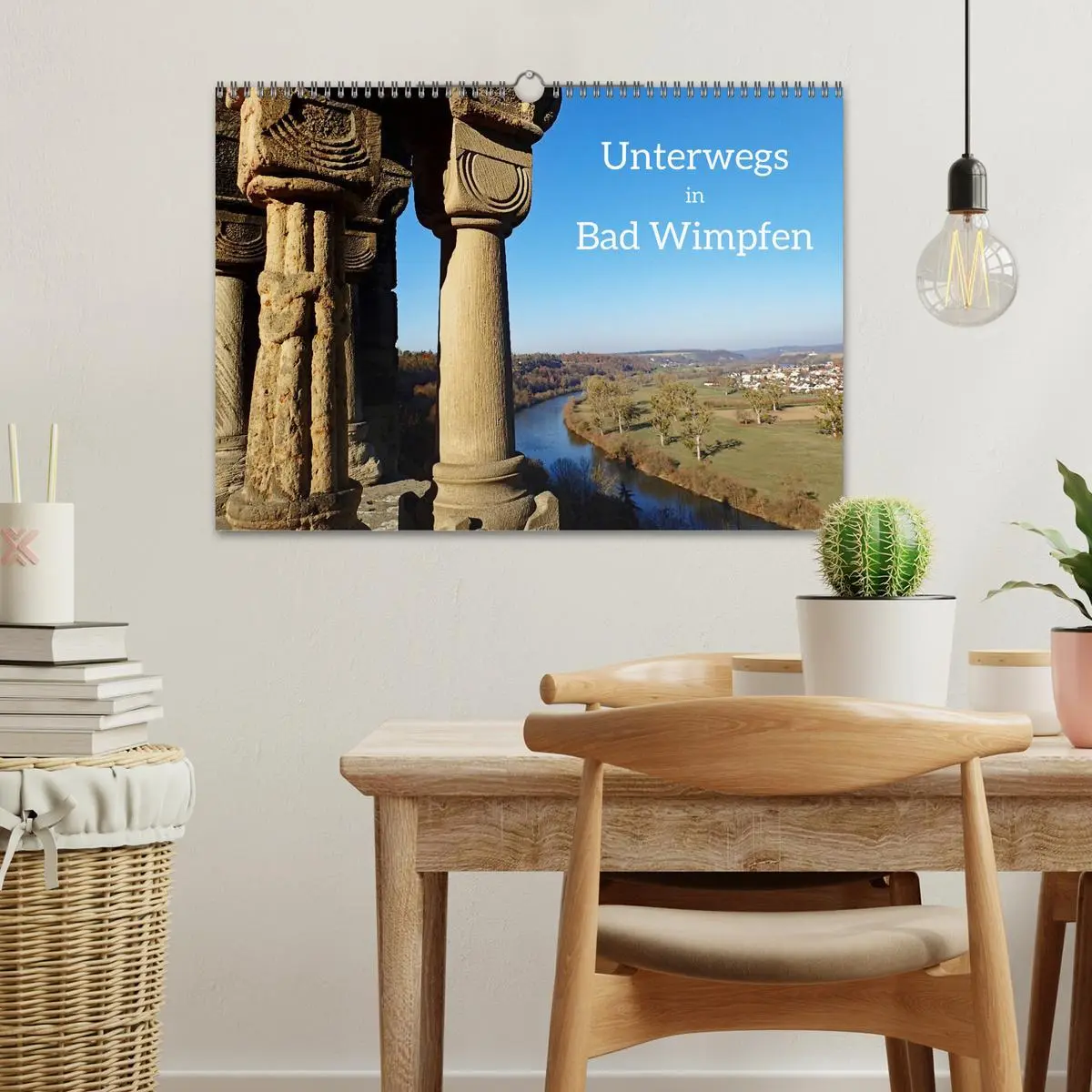Bild: 9783457543085 | Unterwegs in Bad Wimpfen (Wandkalender 2026 DIN A3 quer), CALVENDO...