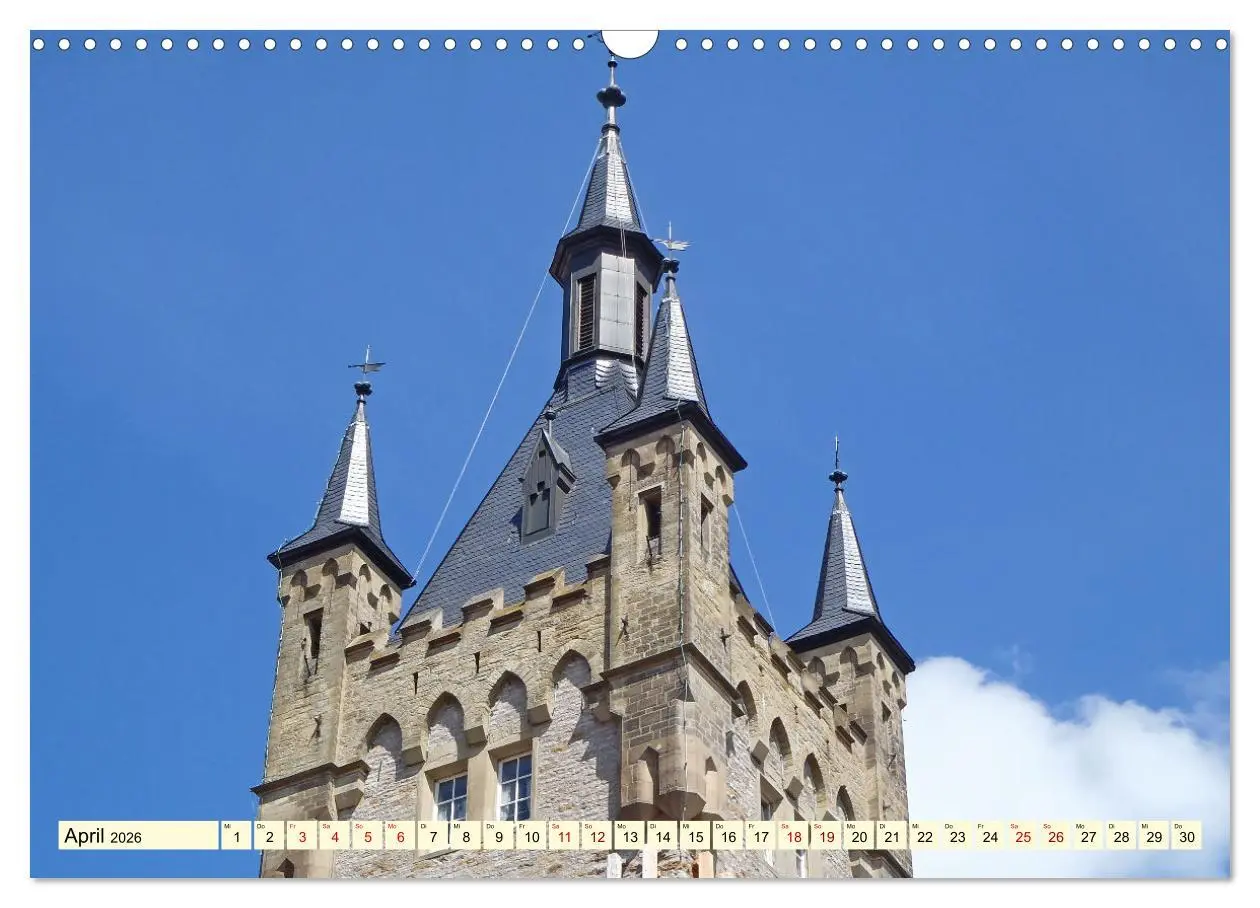 Bild: 9783457543085 | Unterwegs in Bad Wimpfen (Wandkalender 2026 DIN A3 quer), CALVENDO...