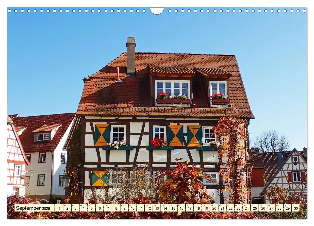 Bild: 9783457543085 | Unterwegs in Bad Wimpfen (Wandkalender 2026 DIN A3 quer), CALVENDO...