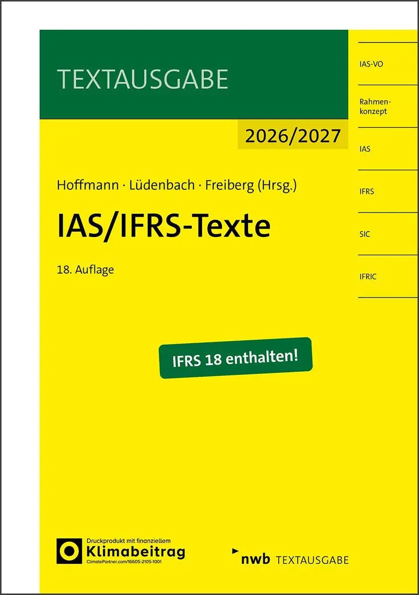 Cover: 9783482673085 | IAS/IFRS-Texte 2026/2027 | Norbert Lüdenbach (u. a.) | Bundle | 2026