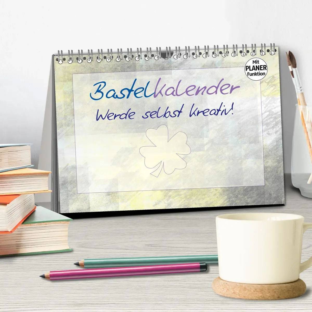 Bild: 9783516013085 | BASTELKALENDER Werde selbst kreativ! (Tischkalender 2026 DIN A5...