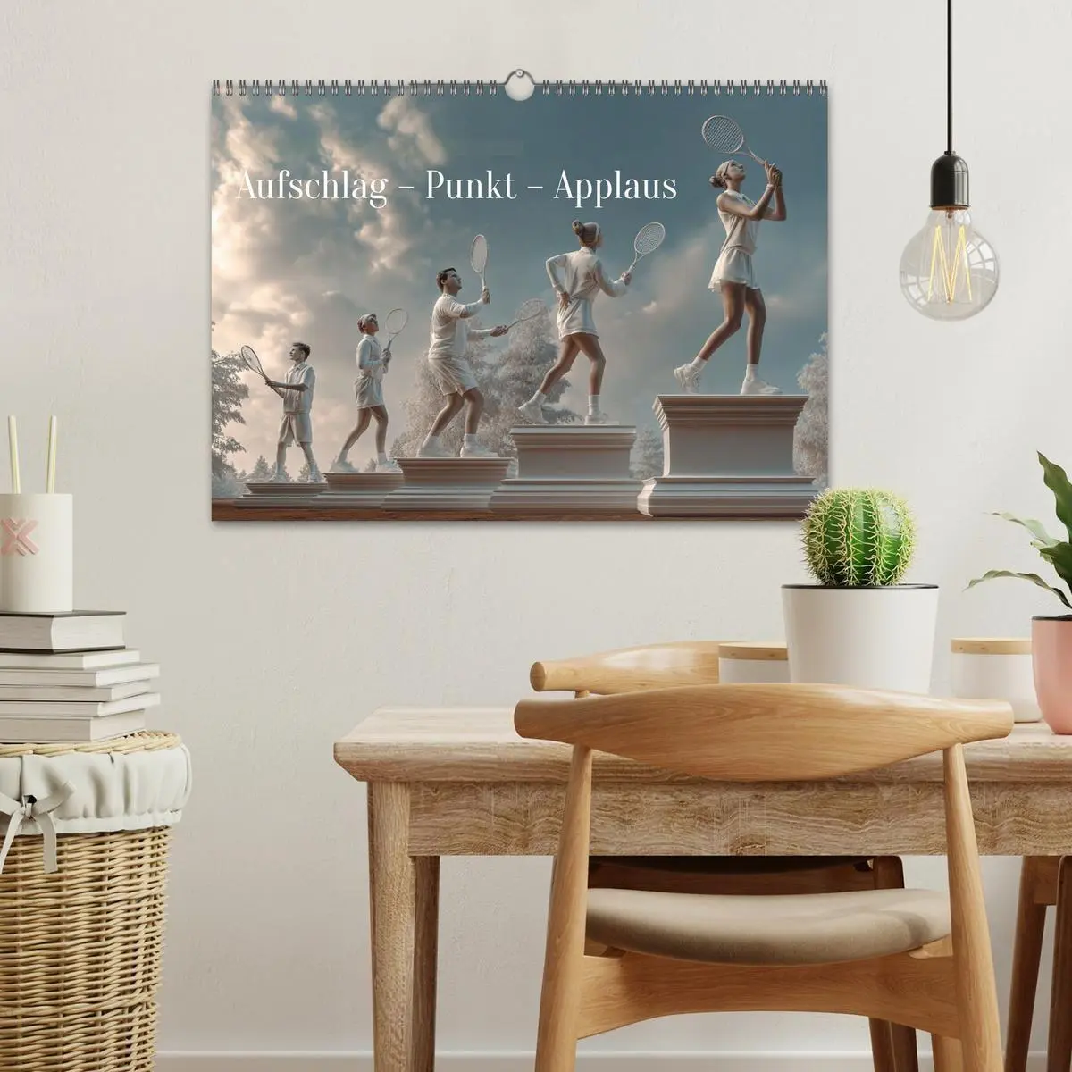 Bild: 9783516633085 | Aufschlag - Punkt - Applaus (Wandkalender 2026 DIN A3 quer),...