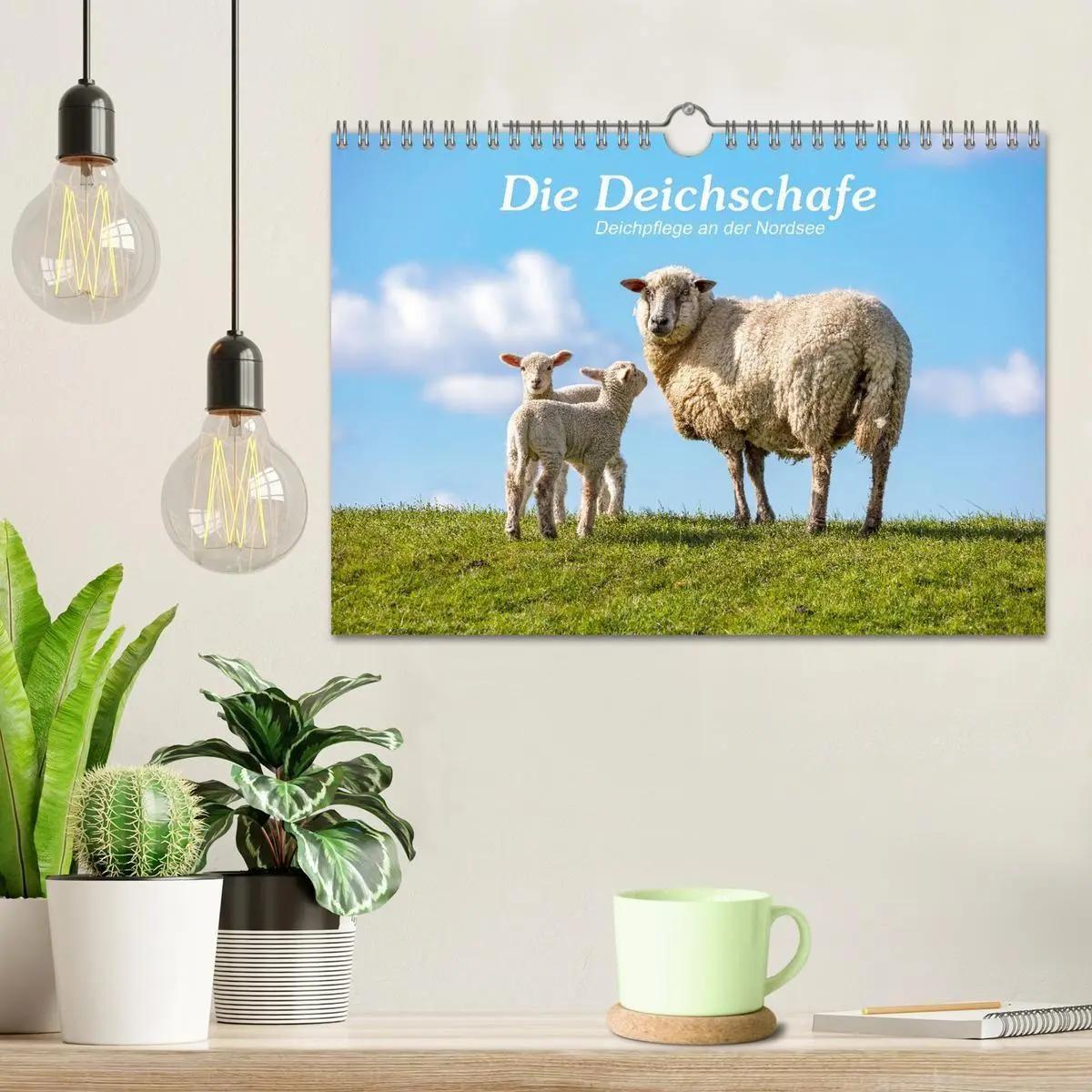 Bild: 9783569413085 | Die Deichschafe. Deichpflege an der Nordsee (Wandkalender 2027 DIN...