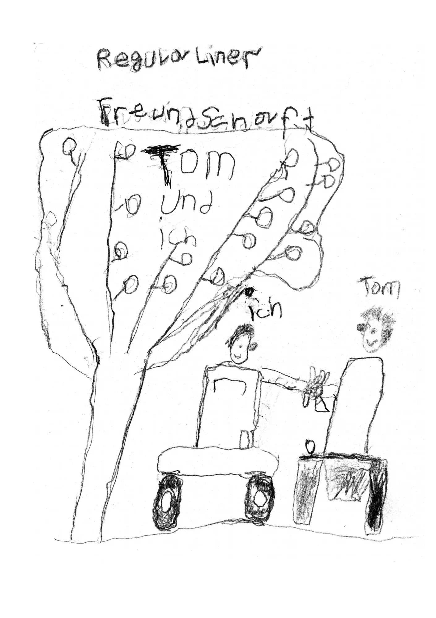Cover: 9783752873085 | Freundschaft - Tom und Ich | Regula Liner | Taschenbuch | 128 S.