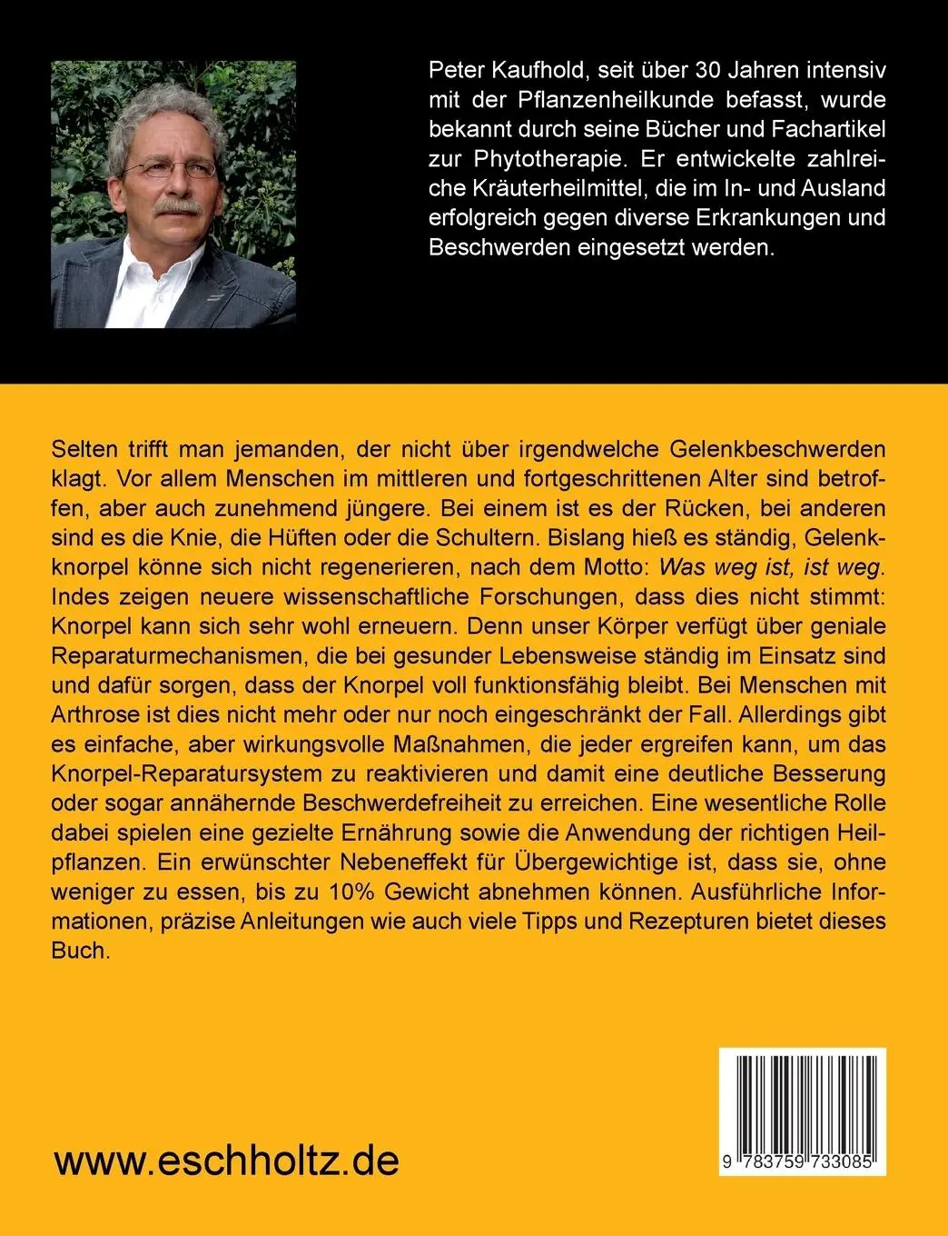 Rückseite: 9783759733085 | Arthrose deutlich bessern | Peter Kaufhold | Taschenbuch | Paperback