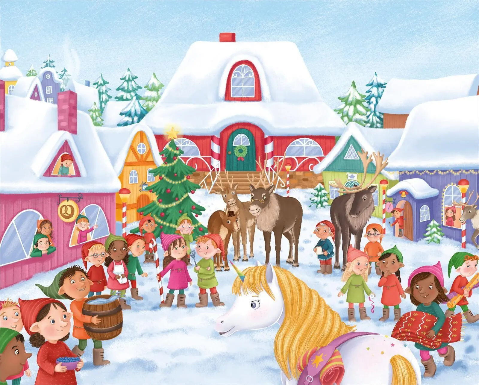 Bild: 9783845863085 | Ein Einhorn träumt von Weihnachten | Annett Stütze (u. a.) | Buch