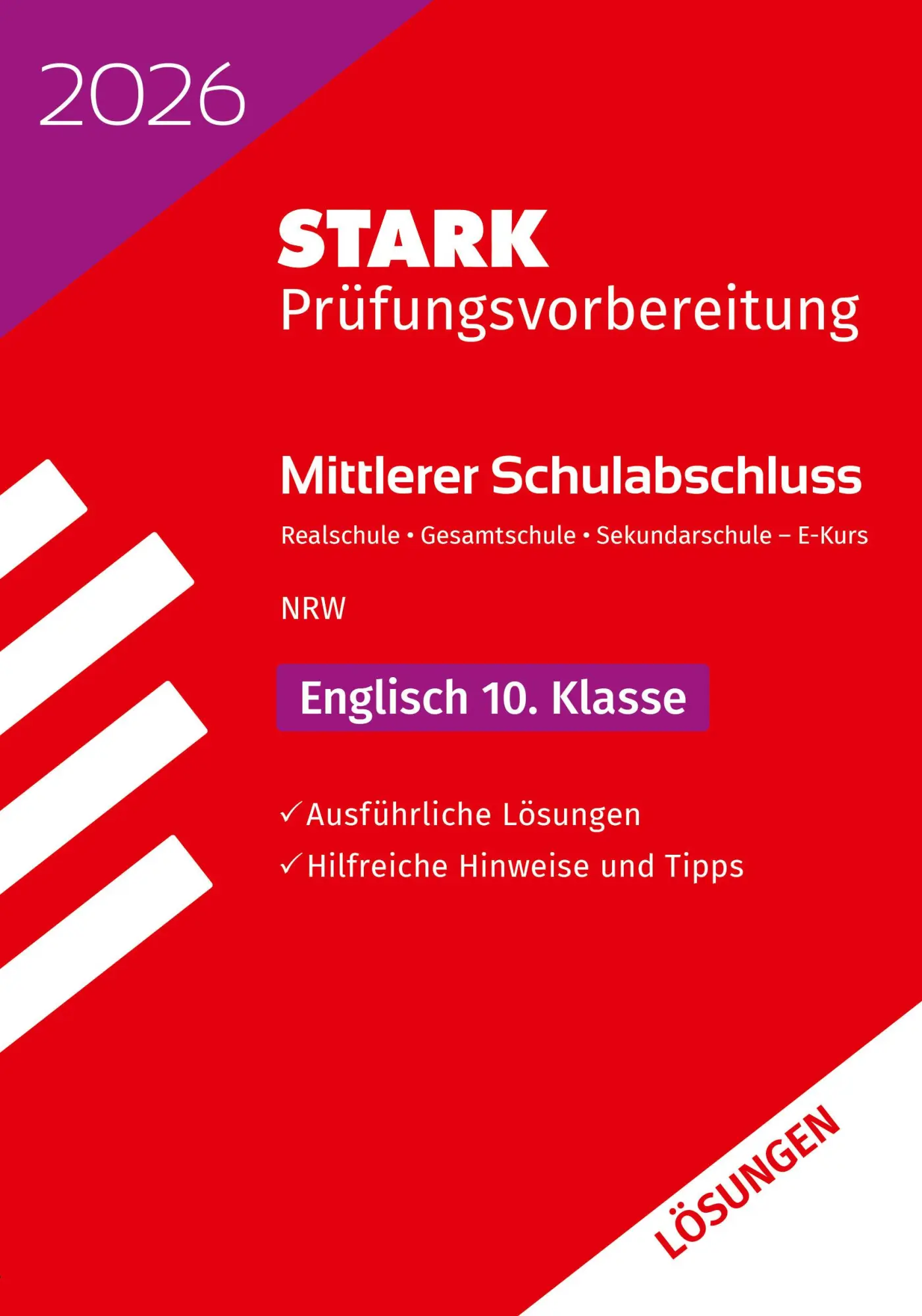 Cover: 9783849063085 | STARK Lösungen zu Englisch E-Kurs - Mittlerer Schulabschluss (MSA)...