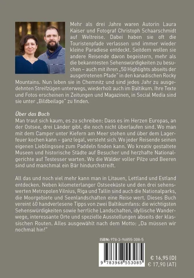 Rückseite: 9783968553085 | Baltikum - Litauen, Lettland, Estland | Laura Kaiser (u. a.) | Buch