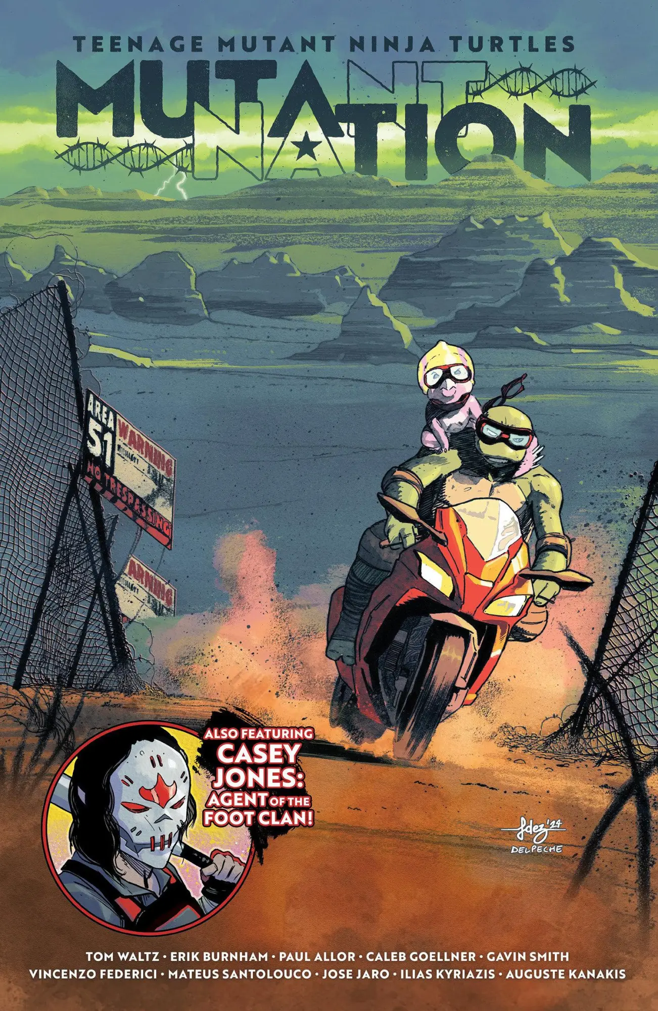 Cover: 9798887243085 | Teenage Mutant Ninja Turtles: Mutant Nation, Vol. 1 | Waltz (u. a.)