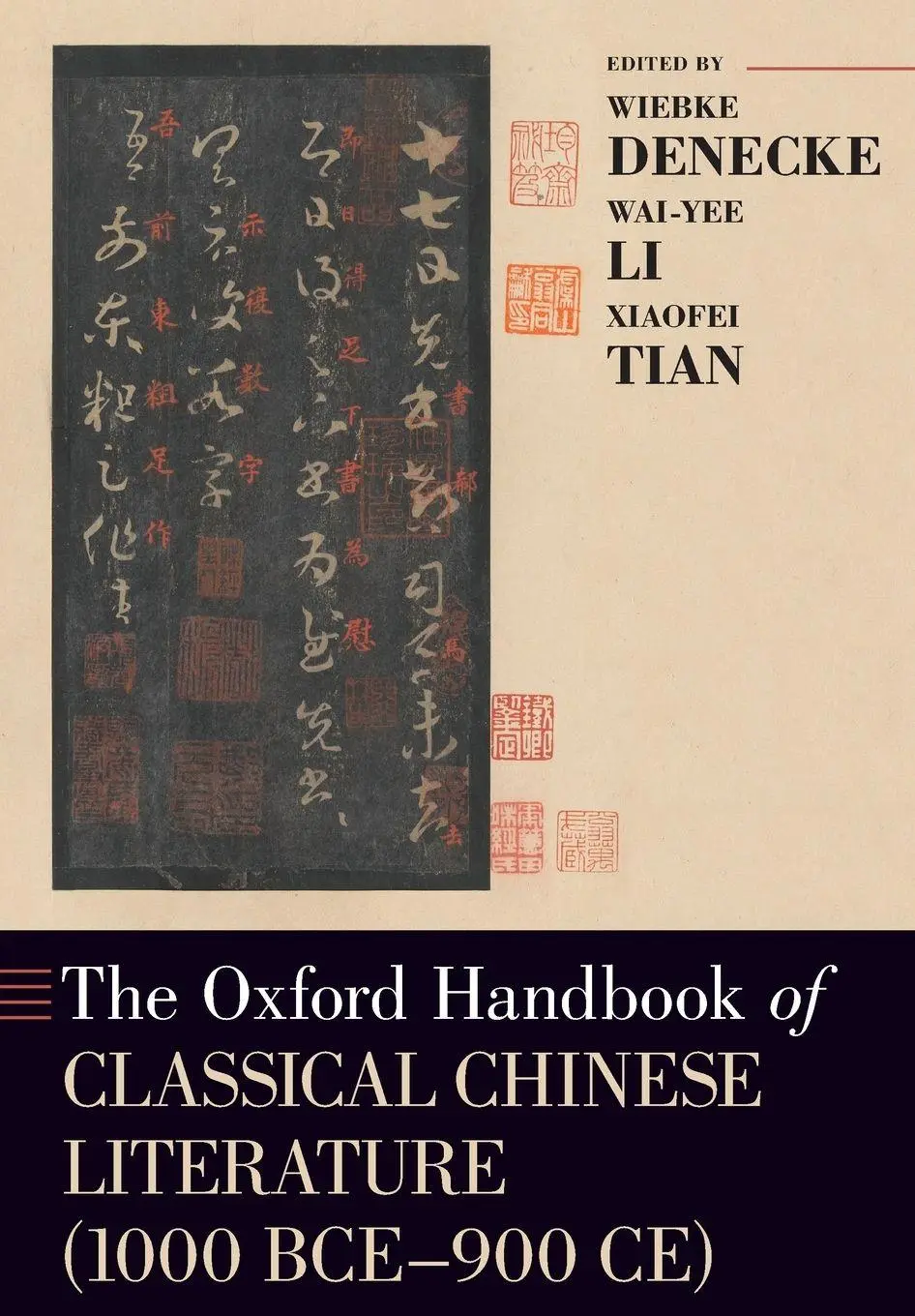 Cover: 9780190053185 | Oxford Handbook of Classical Chinese Literature | (1000bce-900ce)