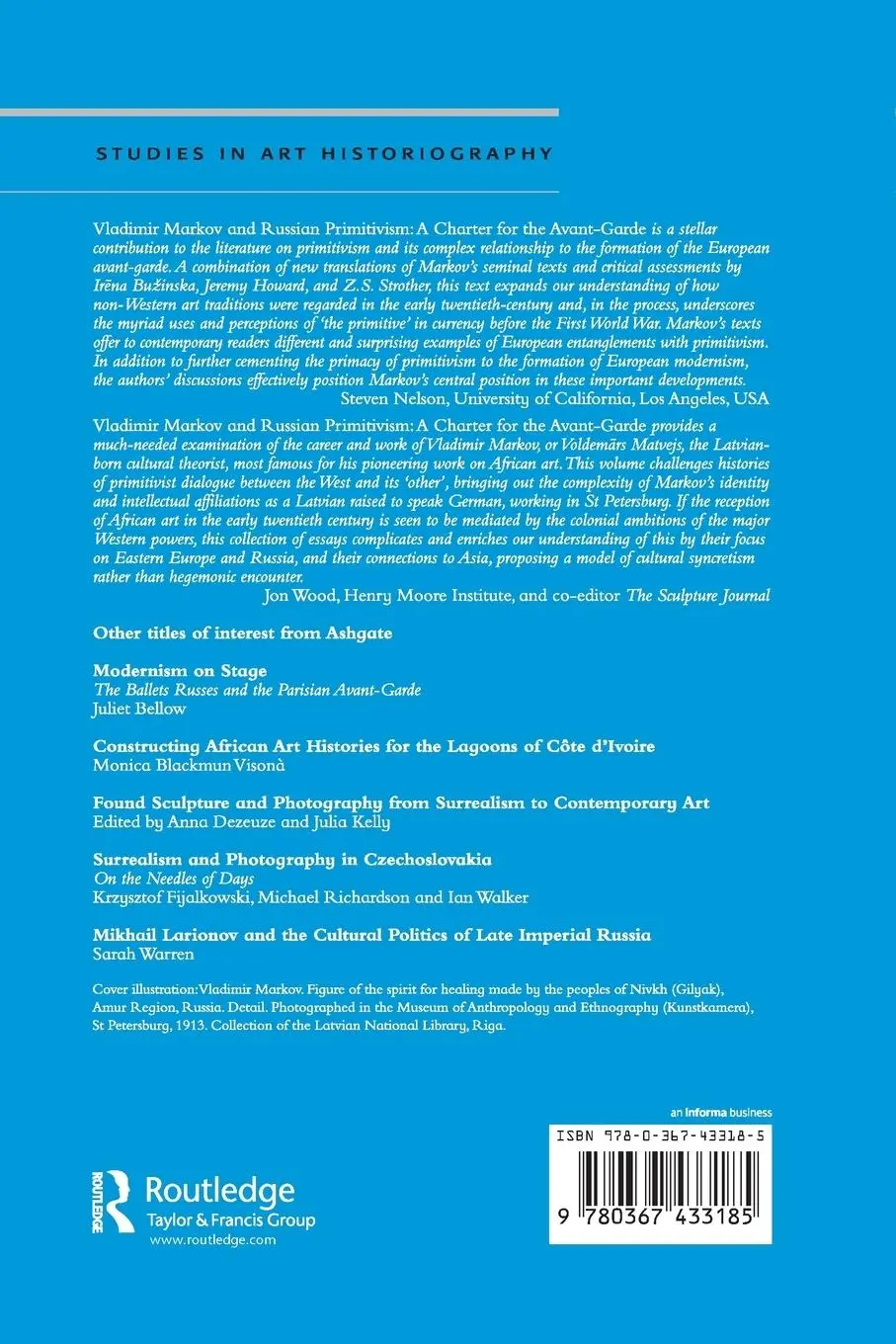 Rückseite: 9780367433185 | Vladimir Markov and Russian Primitivism | Jeremy Howard (u. a.) | Buch