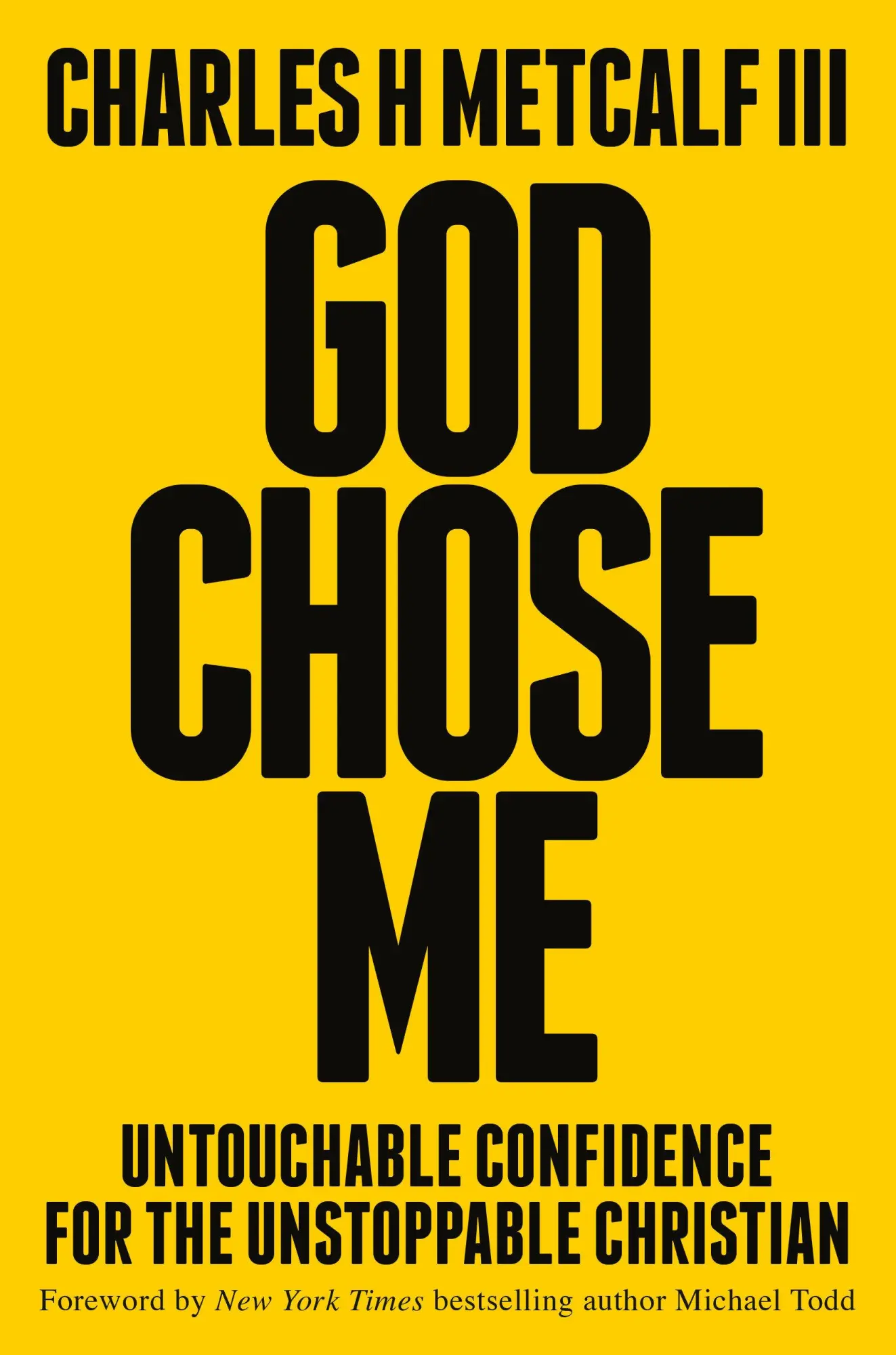 Cover: 9780593603185 | God Chose Me | Untouchable Confidence for the Unstoppable Christian