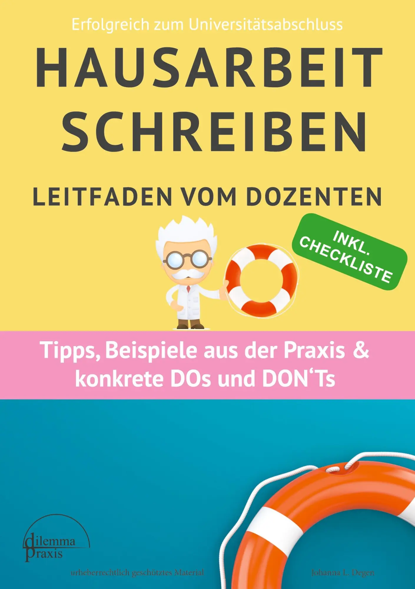 Cover: 9783752623185 | Hausarbeit schreiben | Johanna Degen | Taschenbuch | Paperback | 72 S.