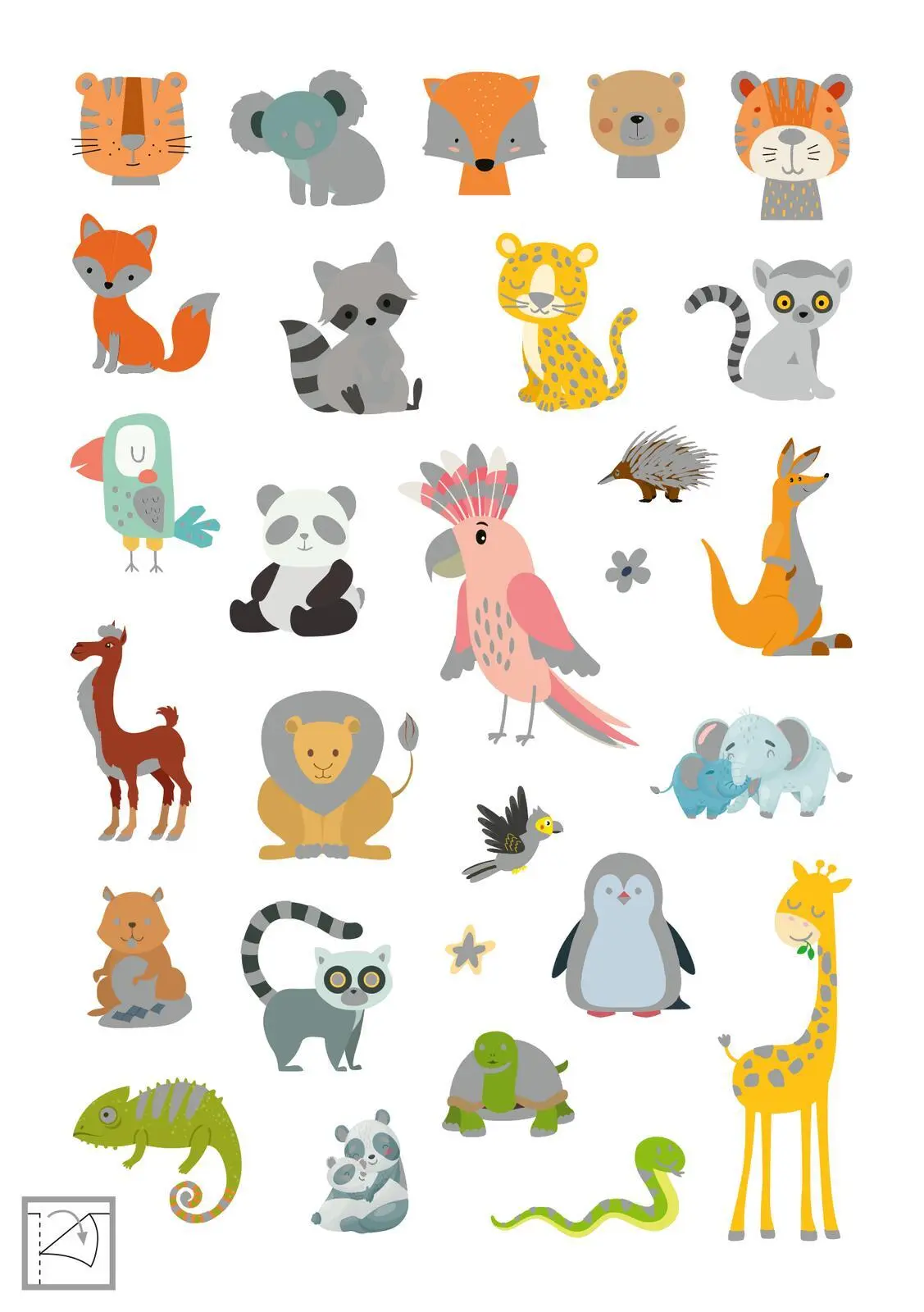 Bild: 4014489133285 | Metallic-Sticker - Wilde Tiere | Über 200 Super-Glanz-Sticker | 16 S.