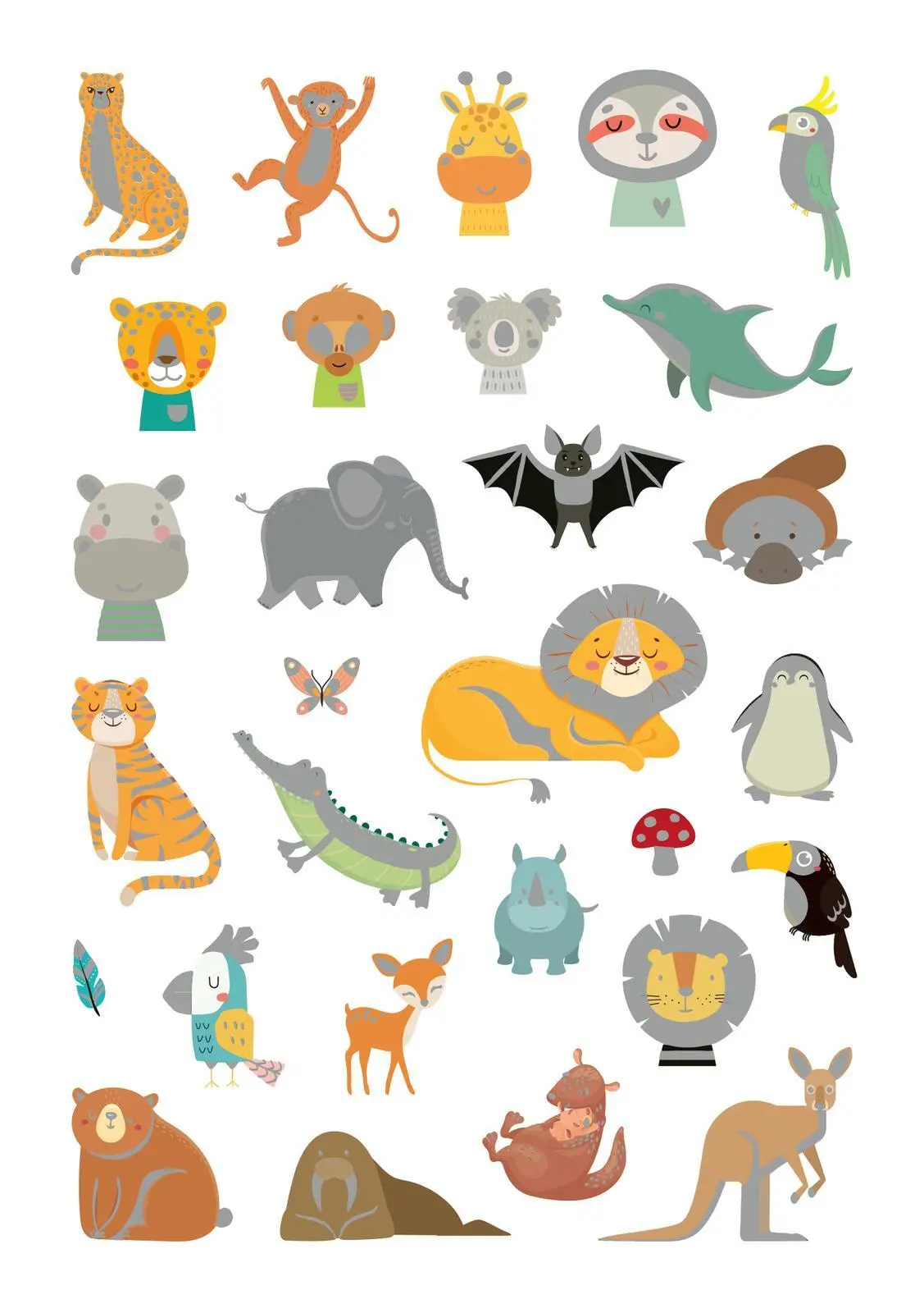Bild: 4014489133285 | Metallic-Sticker - Wilde Tiere | Über 200 Super-Glanz-Sticker | 16 S.