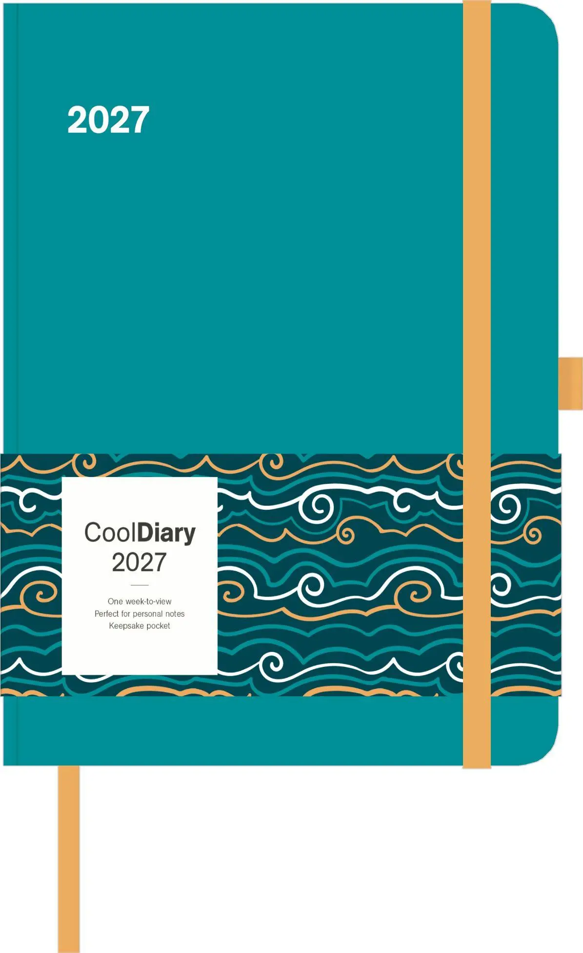 Cover: 4069095013285 | Cool Diary Teal Ocean 2027 | Neumann Verlage GmbH &amp; Co KG | Kalender