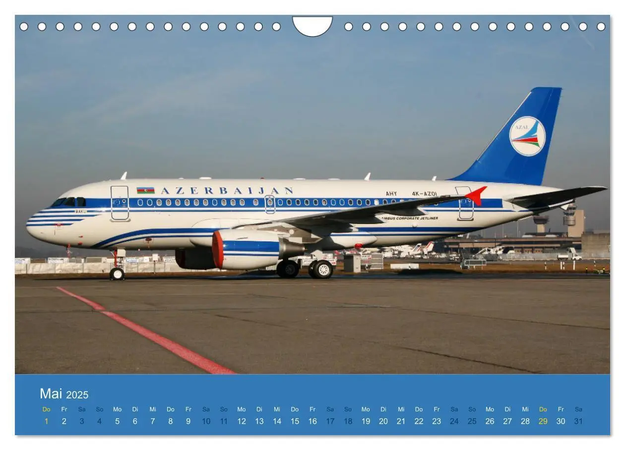 Bild: 9783435123285 | Airbus Airliners (Wandkalender 2025 DIN A4 quer), CALVENDO...