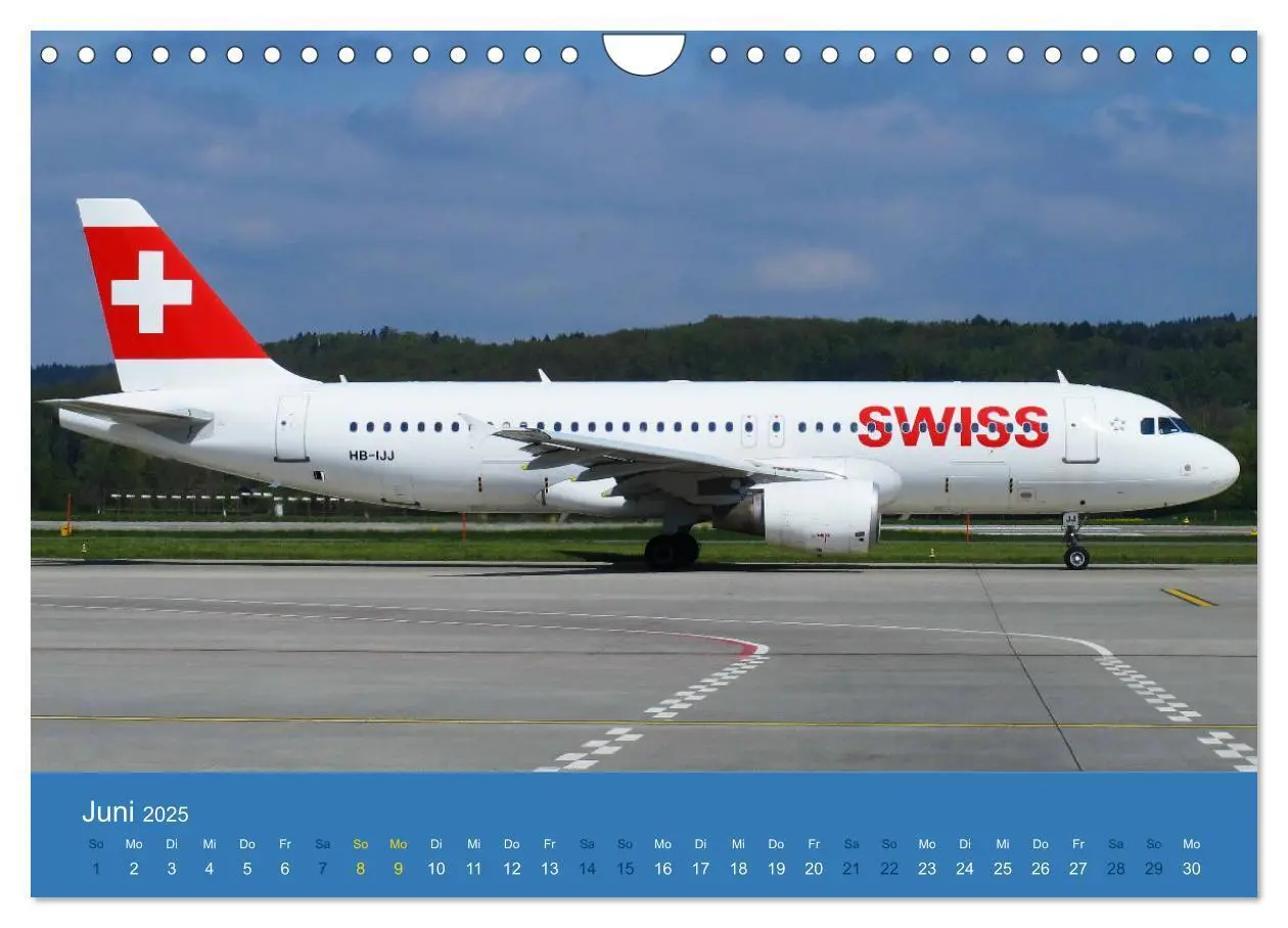 Bild: 9783435123285 | Airbus Airliners (Wandkalender 2025 DIN A4 quer), CALVENDO...