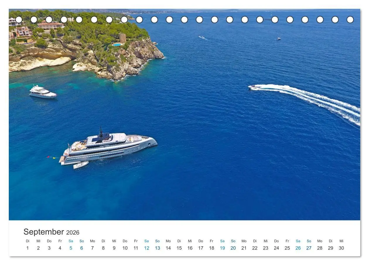 Bild: 9783457693285 | Segelboote und Yachten - Lebensart am Mittelmeer (Tischkalender...