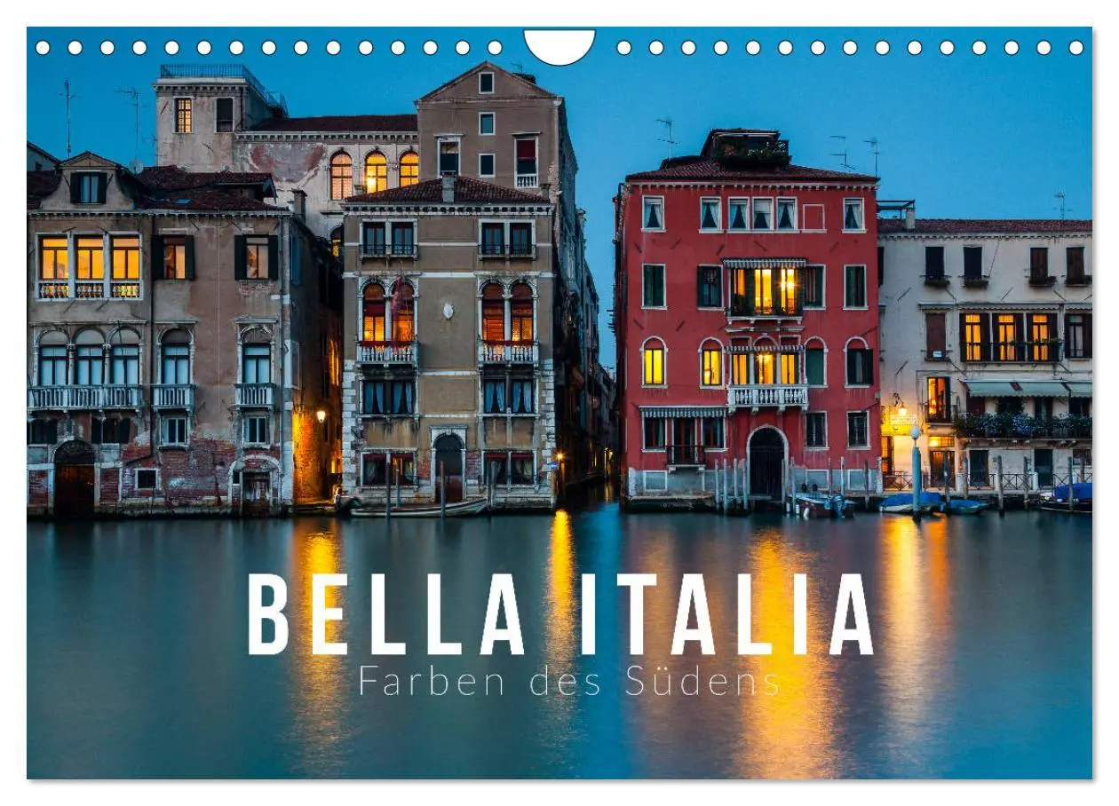 Cover: 9783457903285 | Bella Italia. Farben des Südens (Wandkalender 2026 DIN A4 quer),...