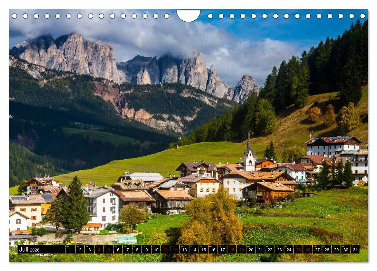 Bild: 9783457903285 | Bella Italia. Farben des Südens (Wandkalender 2026 DIN A4 quer),...